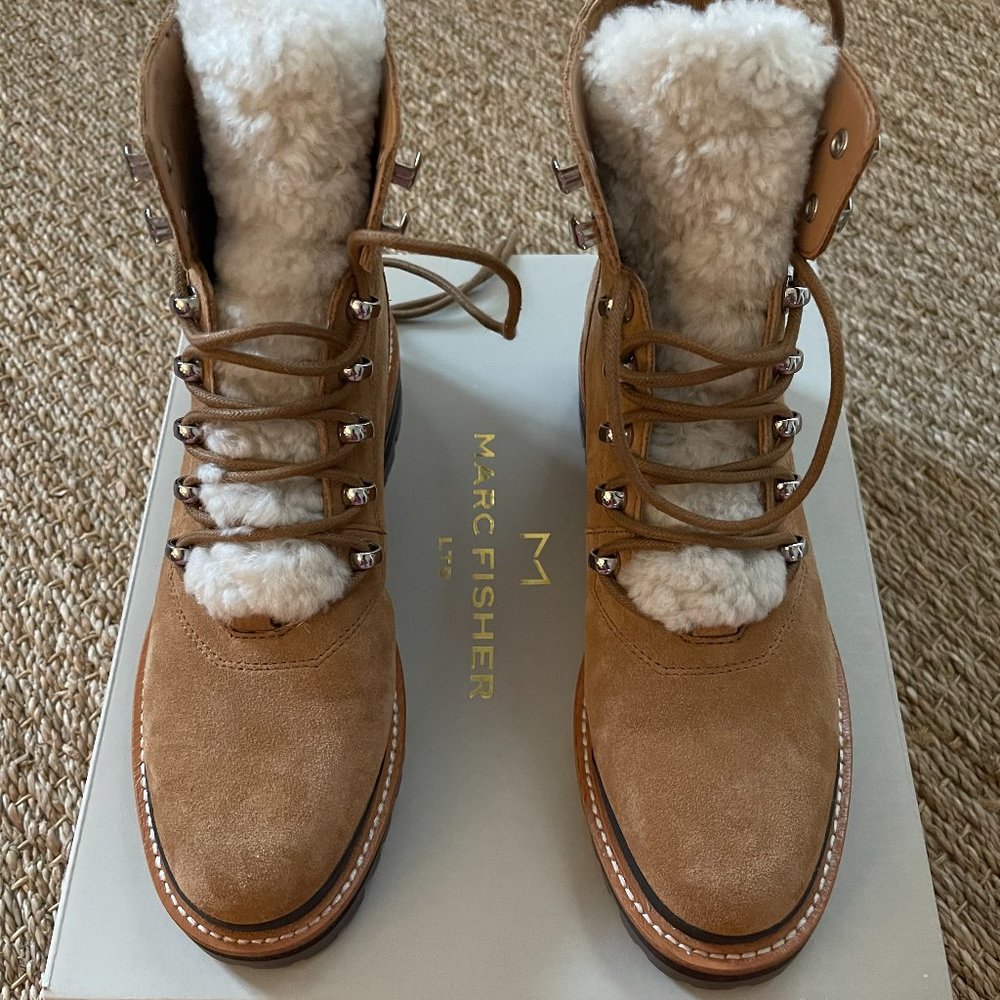 Marc Fisher: IZZIE LUGSOLE ANKLE BOOT